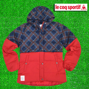  Le Coq s Porte .f down jacket [ red /L] new goods!