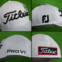 Titleist タイトリスト メッシュキャップ【ブラック/ホワイト/ＭＬ】 新品！_画像4