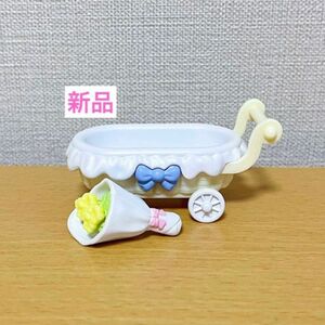 フローラウサギ　赤ちゃん　みつご　ベビーカー　ブーケ　新品　シルバニアファミリー