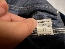 【希少】Lee 91-B JELT DENIM リー 復刻 デニム ジャケット 38 TALON 真紺 WAREHOUSE バズリクソン リアルマッコイ ラルフ 501XX リバース_画像10