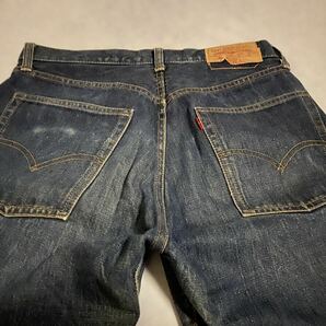 耳付き 真紺 60s LEVI'S 505 BIGE 赤耳 オリジナル リーバイス USA製 ビンテージ デニム 501 XX 606 507 70s 557 66前期 502 50s 506 大戦の画像10