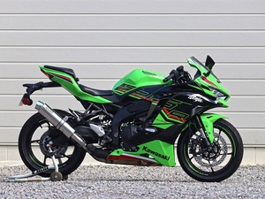 新品 WR’S 2023～ZX-25R SE (8BK-ZX250H) スリップオン ラウンドタイプ ステンレスサイレンサー仕様 BF4280JM マフラー