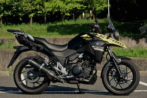 新品 ビームス V-STROM250 (2BK-DS11A)用 R-EVOカーボン スリップオン 政府認証 G337-53-P2J BEAMS マフラー Vストローム250