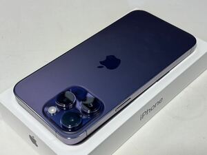 Apple iPhone14 Pro Max 128 ГБ Deep Purple Sim бесплатно выставка Shora Shora 100% батарея