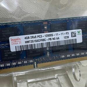 Hynix 4GB PC3-12800 DDR3 1600MHz HMT351S6CFR8C-PB ノート用メモリ