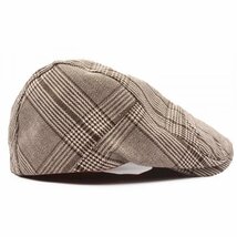 ハンチング帽子 グレンチェック 綿 キャップ 帽子 56cm~58cmメンズ レディース BN トレンド HC8-2_画像5