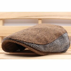  hunting cap hat he Reborn wool . cap hat 58cm men's lady's BN&GY autumn winter HC235-6