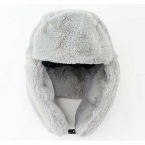  Pilot cap ushanka . fake fur . windshield cold earmuffs attaching 56cm~60cm GY winter RC8-8