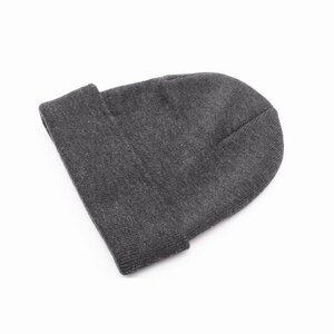 ニット帽子 ワッチキャップ キャップ KNIT CAP ロールワッチ レディース メンズ GY トレンド NT7-4