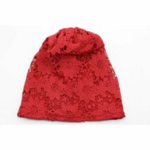 ニット帽子 ワッチキャップ キャップ KNIT CAP ロールワッチレース 花 レディース メンズ RDトレンド NT36-3_画像2