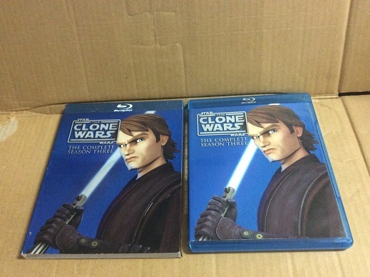 Blu-ray STAR WARS / THE CLONE WARS 3 送料無料 THE COMPLETE SEASON THREE 3枚組 クローン・ウォーズ 即決