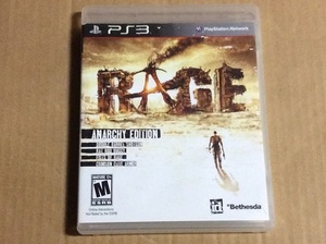 PS3 RAGE ANARCHY EDITION 北米版 送料無料 規制なし 海外版 輸入版