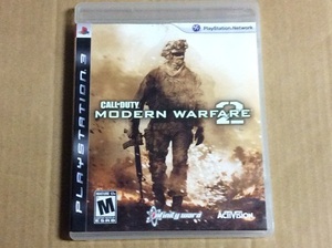 PS3 CALL OF DUTY MODERN WARFARE 2 北米版 送料無料 規制なし 海外版 輸入版 第二次世界大戦