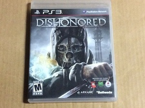 PS3 DISHONORED 規制なし 北米版 送料無料 海外版 輸入版