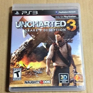 PS3 UNCHARTED 3 DRAKE'S DECEPTION 北米版 送料無料 3D 海外版 輸入版