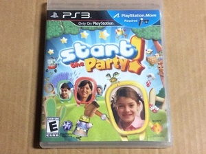 PS3 start the Party 北米版 送料無料 日本未発売 海外版 輸入版 Move対応ソフト