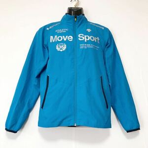 DESCENTE MOVE SPORT/デサントムーブスポーツ☆ウインドブレーカー☆軽量/ジャケット/ジャージ/ブルー/L