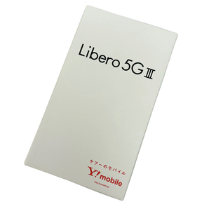 未使用品 国内版SIMフリー Libero 5G III A202ZT ワイモバイル [ホワイト]の画像1