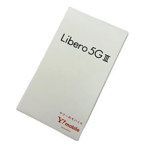 未使用品 国内版SIMフリー Libero 5G III A202ZT ワイモバイル [ブラック］ の画像1