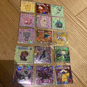 ポケモン　ウェハースシール 15枚