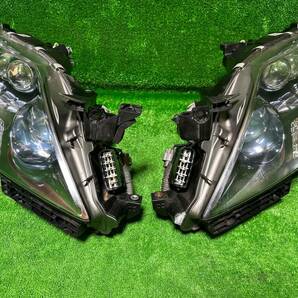LEXUS LS600h LS600 UVF45 UVF46 LS460 LS系 ハイブリッド レクサス 純正 3眼 LED ヘッドライト 左右 セット 美品 KOITO 50-96..の画像8
