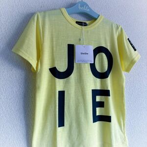 未使用 BeBe Tシャツ 半袖 ロゴTシャツ イエロー 130