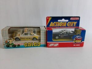 ★貴重 ACTION CITY 1/64 Galgo RESERO マスタング パトカーなど2台セット