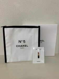 CHANEL シャネル ノベルティ ポーチ ピンバッジ セット 新品 未使用 非売品