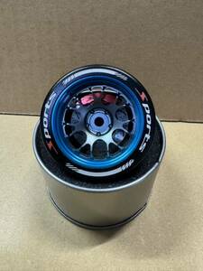  Propo for aluminium steering wheel blue unused goods Futaba Sanwa FLYSKY NB4 M17 7PX 10PX transmitter 