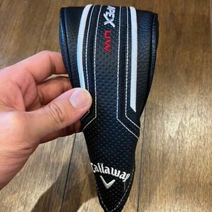 追跡送料込み！キャロウェイ Callaway APEX UW エーペックス ユーティリティヘッドカバー UT 番手変更可能 純正ヘッドカバーの画像2