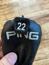 追跡送料込み！PING GOLF ピンゴルフ ユーティリティ用 UT用 HB用 ハイブリッド用　G400 Ｇヨンヒャク Gヨンマルマル #22 22° 22度_画像7