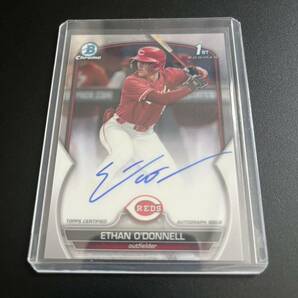 【Ethan O'donnell】2023 1st bowman auto toppsの画像1