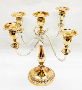 3Q selling up! tax less *5 arm candle stand #. pcs # low sok establish #5ps.@ establish # Vintage # antique ##0427-9