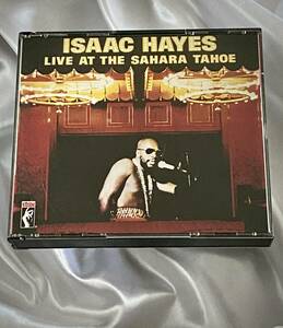 ★Isaac Hayes / Live At The Sahara Tahoe　アイザックヘイズ●1989年US初盤CD＜2枚組＞ 2SCD-88004-2