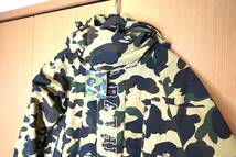 1ST CAMO SHORT SNOWBOARD JACKET BAPE A BATHING APE ベイプ　スノボジャケット　ショート丈　XL_画像3