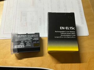 ニコン　リチャージブルバッテリー　EN-EL15c