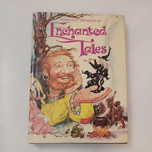zaa-569♪Purnells Treasury of Enchanted Tales Jane Carruth(著) 1978年 Vintage Children's Book