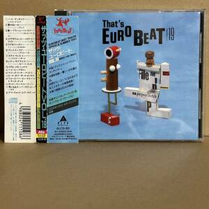 【CD】 THAT'S EUROBEAT VOL.19　※ F.C.F. / BAD DESIRE　, LORRAINE McKANE / YOU MAKE ME FEEL BRAND NEW　他　帯付帯不良