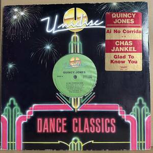 【12'】　QUINCY JONES / AI NO CORRIDA 愛のコリーダ　☆　CHAS JANKEL / GLAD TO KNOW YOU