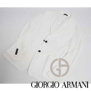 夏の定番アイテム コレクションアイテム ジョルジオアルマーニ GIORGIO ARMANI ストレッチメッシュジャケット XLサイズ 54サイズ