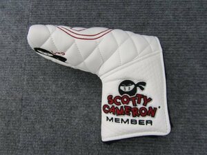 ♪新品[4487] Scotty Cameron 2023 M&G Membership Japan Limited Wasabi Putter Cover/スコッティキャメロン/2023年メンバー限定品