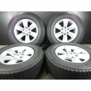 ☆新車外し☆2022年製9.9分山 ミシュラン LATITUDE TOUR 265/65R17 x トヨタ純正アルミホイール 7.5J 6穴 139.7 +25 4本SET◎旭川手渡し可の画像1