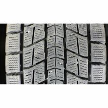 ダンロップ WINTER MAXX SJ8 225/65R17 4本SET◎2019年製8~9分山スタッドレス◎中古 4本に若干の段減り等あり◎旭川手渡し可◎ハリアー等に_画像3