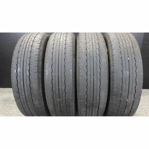 ダンロップ SP175N 195/80R15 107/105N LT 4本SET◎2021年製6分山オンロード◎中古 溝とブロックに傷等あり◎旭川手渡し可