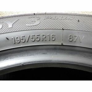 トーヨー NANOENERGY3PLUS 195/55R16 4本SET◎2023年製9.5分山オンロード◎中古 特筆すべき損傷なし◎旭川手渡し可◎アクア等にの画像8