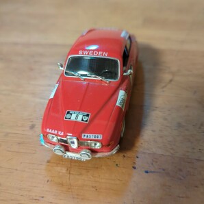 1/43 Saab 96V4 International Swedish Rally 1972 スウェーデン ラリー ミニカー #8の画像4