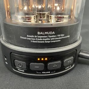 P019-H21-986 BALMUDA バルミューダ M01A-BK Speaker スピーカー S/N M00H20MH15450 通電確認済の画像7