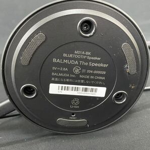 P019-H21-986 BALMUDA バルミューダ M01A-BK Speaker スピーカー S/N M00H20MH15450 通電確認済の画像9