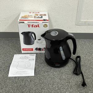 O401-H18-2082 T-fal ティファール Justine＋ ジャスティンプラスカカオブラック ケトル KO3408JP/87A-4521 7211002156 通電確認済み