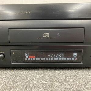 S014-H25-593 PIONEER パイオニア CLD-O5 COMPATIBLE LASERDISCプレイヤー NK1013480EM 通電確認済みの画像2